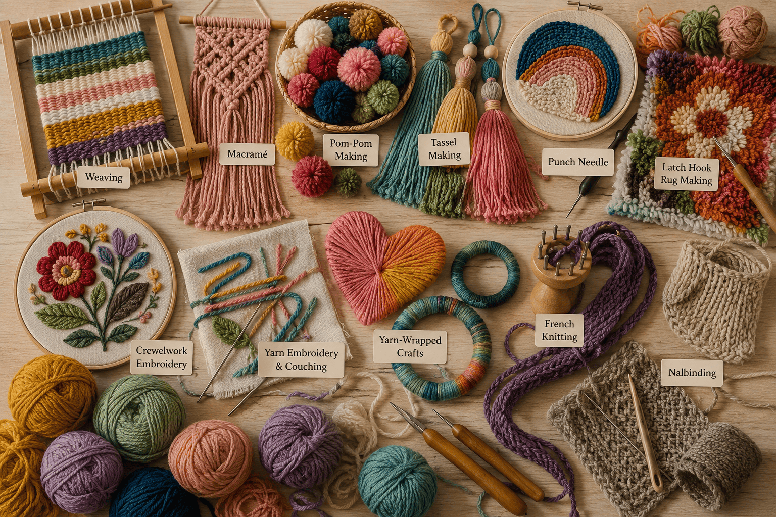 What Can You Make With Yarn Besides Knitting and Crochet?
